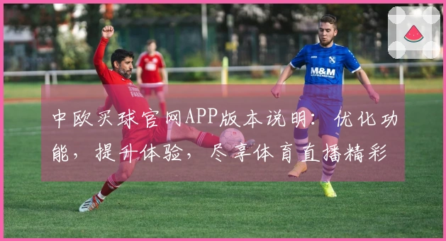 中欧买球官网APP版本说明：优化功能，提升体验，尽享体育直播精彩